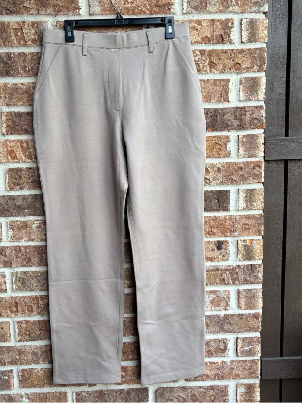 Quince Soft Taupe Knit pants